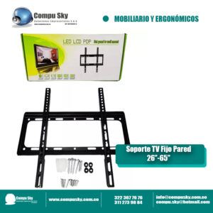 Soporte de TV fijo 26" a 65"